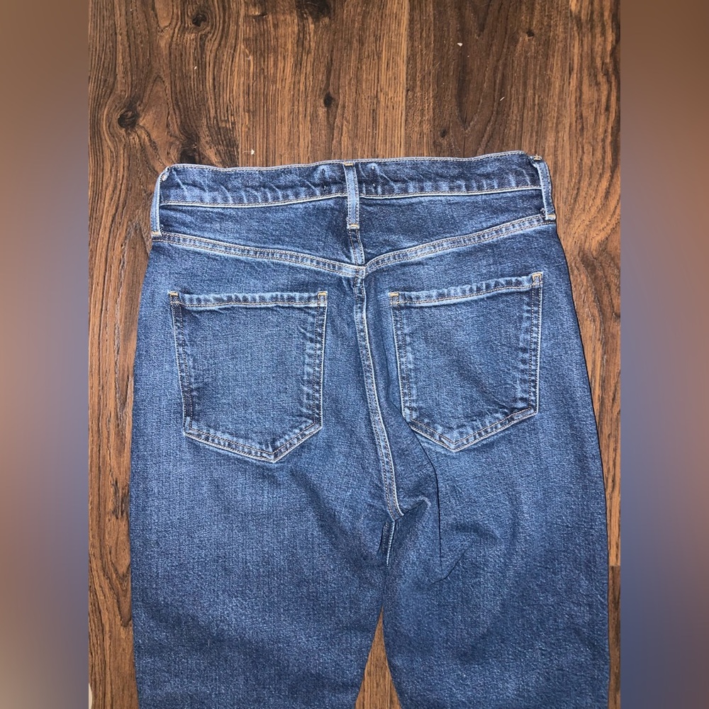 Agolde Riley Long Jean High Rise Straight - Picture 8 of 10